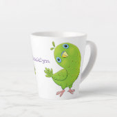 Niedliche Cartoon-Illustration Milchtasse (Rechte Ecke)