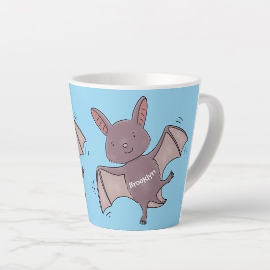 Niedliche Cartoon-Illustration Milchtasse (Rechte Ecke)