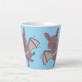 Niedliche Cartoon-Illustration Milchtasse (Vorderseite)