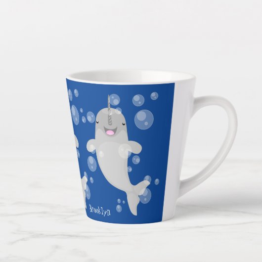 Niedliche Cartoon-Illustration Milchtasse (Rechts)