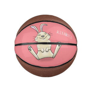 Niedliche Cartoon-Illustration Mini Basketball