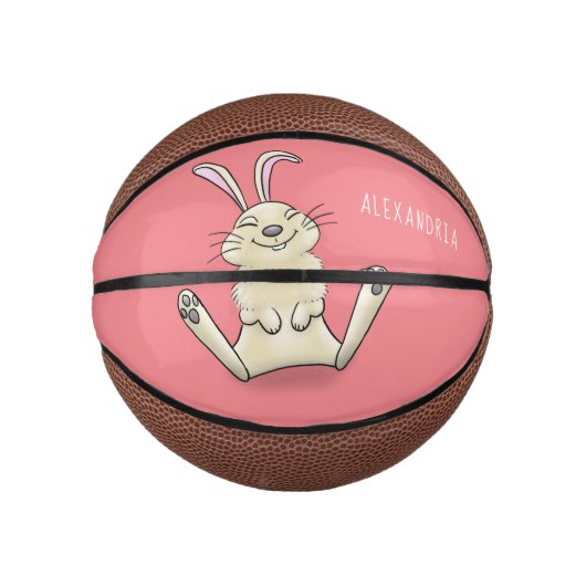 Niedliche Cartoon-Illustration Mini Basketball (Vorderseite)