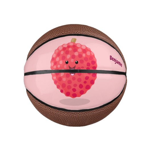 Niedliche Cartoon-Illustration Mini Basketball (Vorderseite)