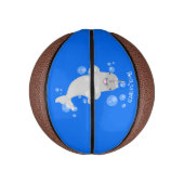 Niedliche Cartoon-Illustration Mini Basketball (Vertikal)