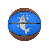 Niedliche Cartoon-Illustration Mini Basketball (Vorderseite)