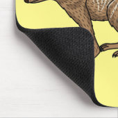 Niedliche Cartoon-Illustration Mousepad (Ecke)
