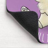 Niedliche Cartoon-Illustration Mousepad (Ecke)