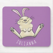 Niedliche Cartoon-Illustration Mousepad (Vorne)