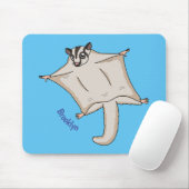Niedliche Cartoon-Illustration Mousepad (Mit Mouse)