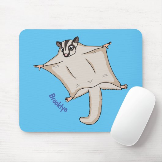Niedliche Cartoon-Illustration Mousepad (Mit Mouse)