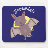 Niedliche Cartoon-Illustration Mousepad (Vorne)