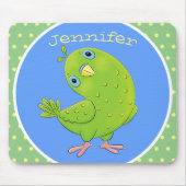 Niedliche Cartoon-Illustration Mousepad (Vorne)