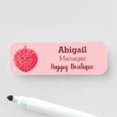 Niedliche Cartoon-Illustration Namensschild (Beispiel)