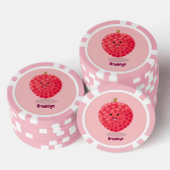 Niedliche Cartoon-Illustration Pokerchips (Stapel)