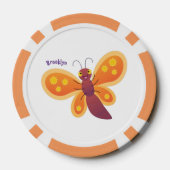 Niedliche Cartoon-Illustration Pokerchips (Rückseite)