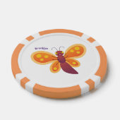 Niedliche Cartoon-Illustration Pokerchips (Einzeln)
