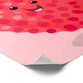 Niedliche Cartoon-Illustration Poster (Ecke)