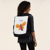 Niedliche Cartoon-Illustration Rucksack (Ausgewaschen)