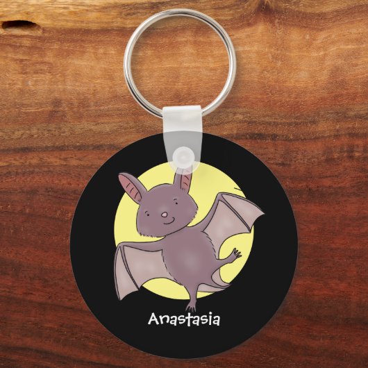 Niedliche Cartoon-Illustration Schlüsselanhänger (Vorderseite)