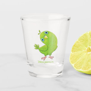 Niedliche Cartoon-Illustration Schnapsglas