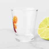 Niedliche Cartoon-Illustration Schnapsglas (Rechts)