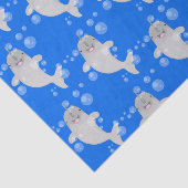 Niedliche Cartoon-Illustration Seidenpapier (Ausschnitt)