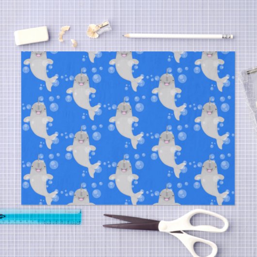 Niedliche Cartoon-Illustration Seidenpapier (Handwerk)