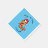 Niedliche Cartoon-Illustration Serviette (Ecke)