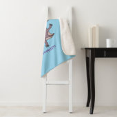 Niedliche Cartoon-Illustration Sherpadecke (Beispiel)