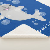 Niedliche Cartoon-Illustration Sherpadecke (3/4)