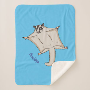 Niedliche Cartoon-Illustration Sherpadecke