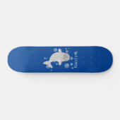 Niedliche Cartoon-Illustration Skateboard (Horizontal)