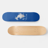 Niedliche Cartoon-Illustration Skateboard (Horizontal)