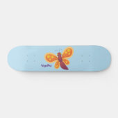 Niedliche Cartoon-Illustration Skateboard (Horizontal)