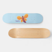 Niedliche Cartoon-Illustration Skateboard (Horizontal)