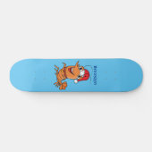 Niedliche Cartoon-Illustration Skateboard (Horizontal)
