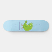 Niedliche Cartoon-Illustration Skateboard (Horizontal)