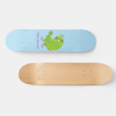 Niedliche Cartoon-Illustration Skateboard (Horizontal)