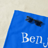 Niedliche Cartoon-Illustration Strandtuch (Beispiel)