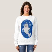 Niedliche Cartoon-Illustration Sweatshirt (Vorne ganz)