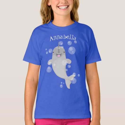 Niedliche Cartoon-Illustration T-Shirt (Vorderseite)