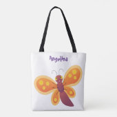 Niedliche Cartoon-Illustration Tasche (Rückseite)