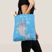 Niedliche Cartoon-Illustration Tasche (Von Nahem)