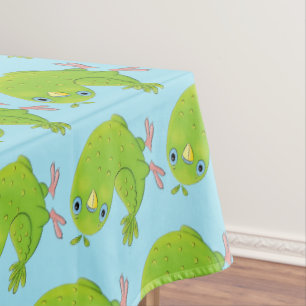 Niedliche Cartoon-Illustration Tischdecke