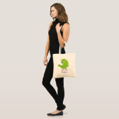 Niedliche Cartoon-Illustration Tragetasche (Vorderseite (Model))