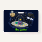 Niedliche Cartoon-Illustration über Fische im Welt Ausweis (Rückseite)