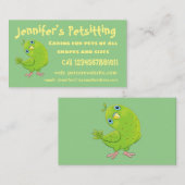 Niedliche Cartoon-Illustration Visitenkarte (Vorne/Hinten)