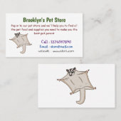 Niedliche Cartoon-Illustration Visitenkarte (Vorne/Hinten)