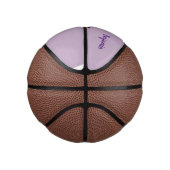 Niedliche Cartoon-Illustration von Auberginen Mini Basketball (Rechts)