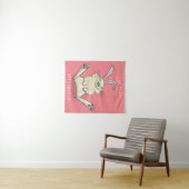 Niedliche Cartoon-Illustration Wandteppich (Beispiel (Horizontal))